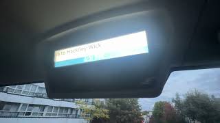 Route 26 to Hackney Wick iBus Announcement
