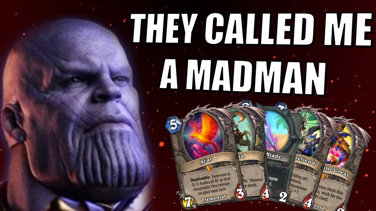 Nobody expects the Al’ar Stealth Thief Deathrattle Highlander Quest Secret Lackey Galakrond Rogue