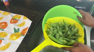 Dehydrated Okra Chips
