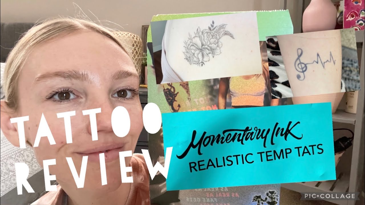 Momentary Ink TATTOO REVIEW YouTube