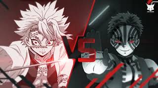 Sanemi Vs Akaza By