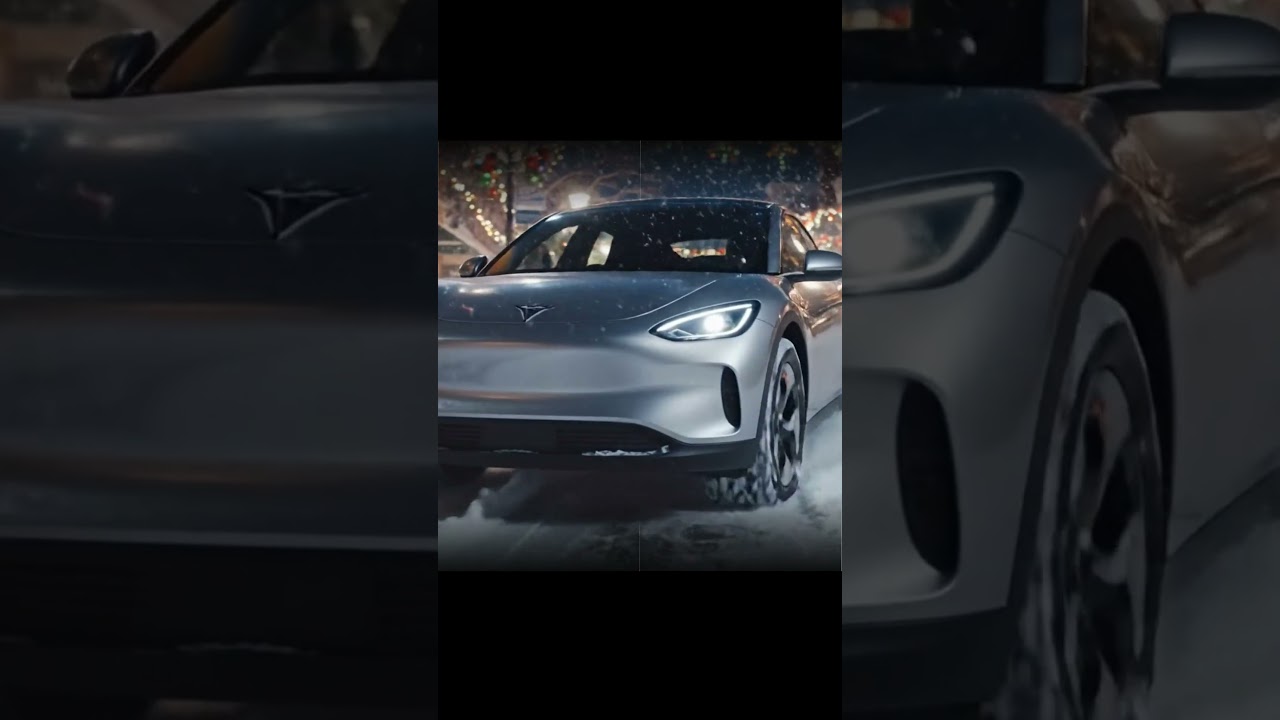 🚗🎄 Even the Grinch cannot ruin this ride 🛞❄