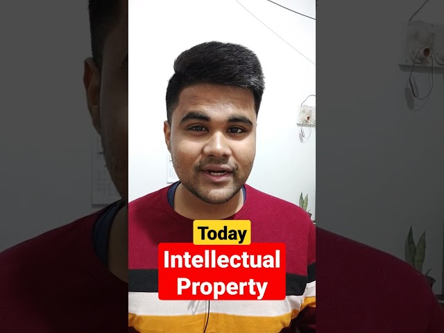 Intellectual Property | Today's Unique video Coming Soon...#shorts