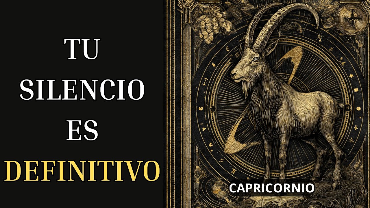 ♑🖤 CAPRICORNIO – CUANDO DECIDES NO VOLVER, NO DEJAS RASTRO