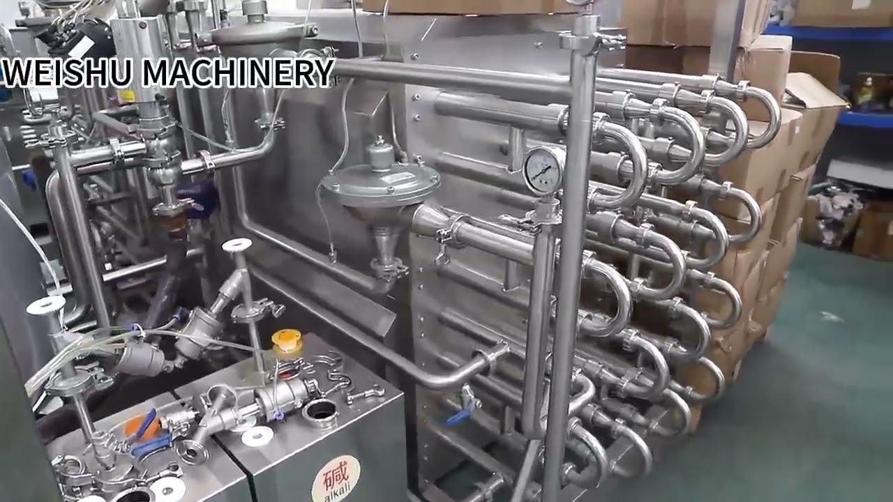 Aseptic Milk Vacuum Degassing,Homogenization And Uht Sterilization System