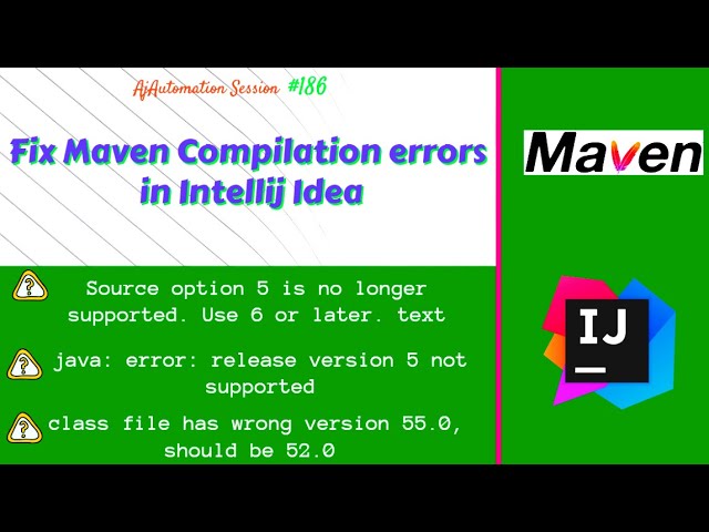 How To Resolve Maven Project Compilation Errors In Intellij | How To Fix If  Maven Is Not Running - Youtube