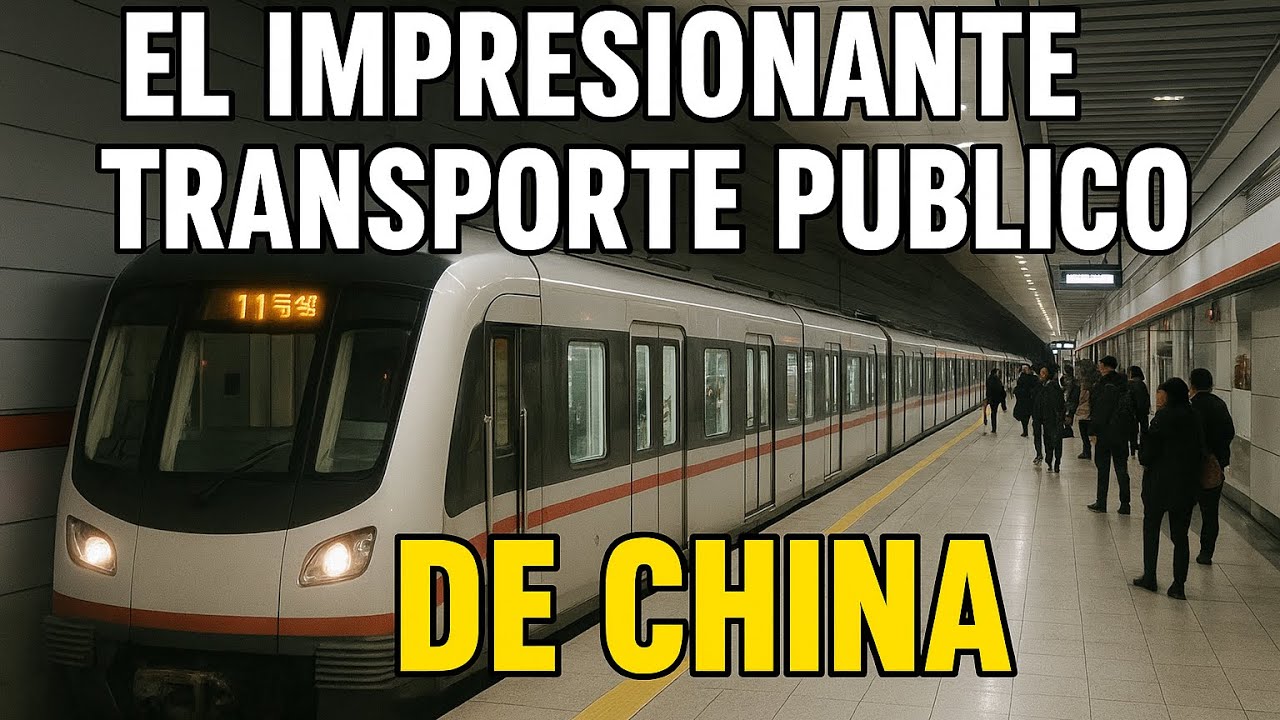 Así es el IMPRESIONANTE transporte en China