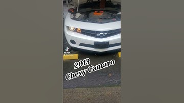 2013 Chevy Camaro w/LED low beam. #mrledz #source4ledz #lightingspecialist