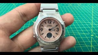 Setting the Time on a Casio LWA-M141 Watch