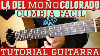 Video thumbnail of "La Del Moño Colorado - Tutorial de Guitarra Cumbia Para Principiantes"