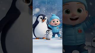 Five Little Penguins In The Snow 3D Animated Winter Wonderland Baby Song For Preschoolers