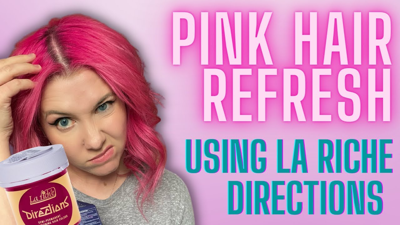 Dying My Hair Pink (again!). Using La Riche Directions and Manic Panic
