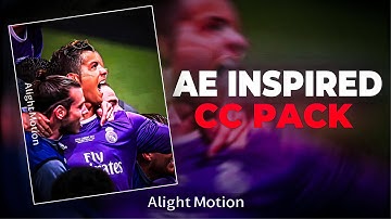 Top 5 CC PRESET XML LIKE AE🔥🥂 |ALIGHT MOTION XML/PRESET|Top 5 preset like ae😱 #alightmotion #xml