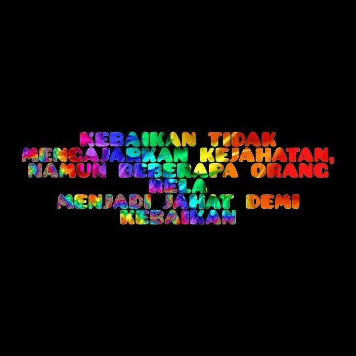 Mentahan kata-kata kelap kelip keren  lagu dj
