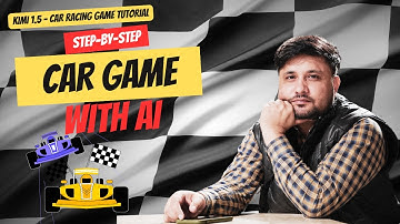 Create a Car Racing Game Using AI – Kimi 1.5 Generates Python Code Instantly
