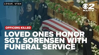 Loved ones honor Sgt. Lee Sorensen as mentor, peacemaker during funeral service