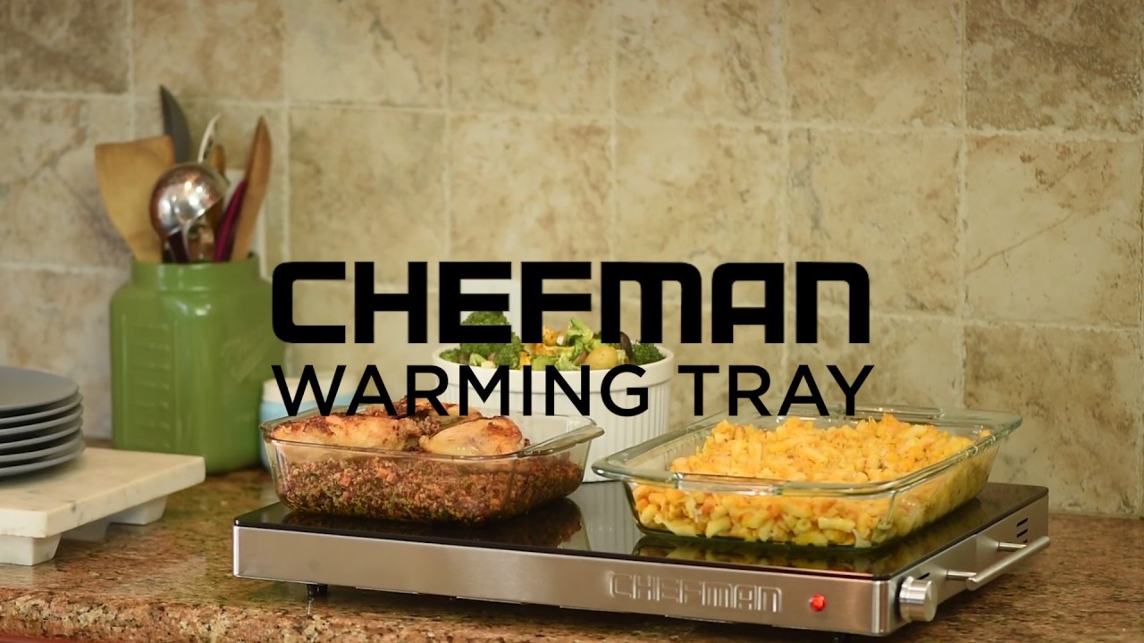 Chefman Electric Buffet Server + Warming Tray w/Adjustable Temperature