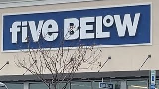 Come shopping at five below with me! Exposing juicy finds!