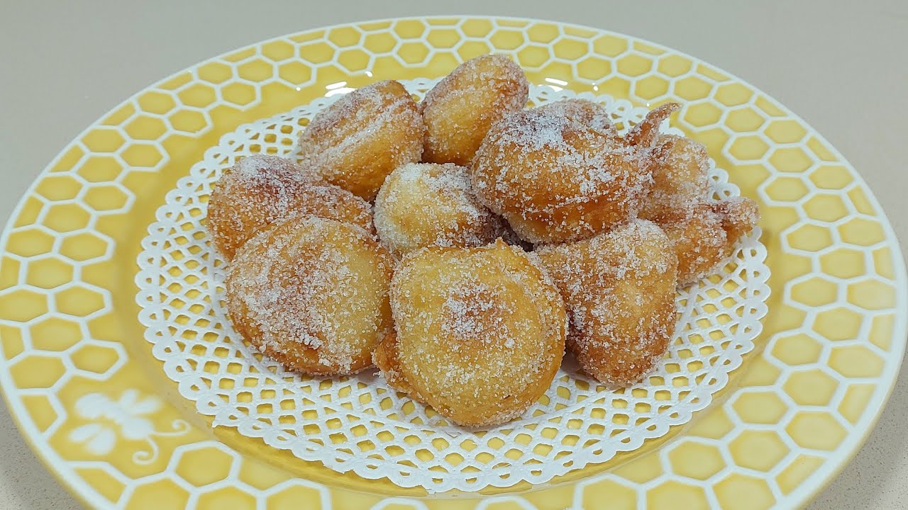 😋 BUÑUELOS BOBOS ✌️CON SÓLO 2 INGREDIENTES // BEATRIZ COCINA