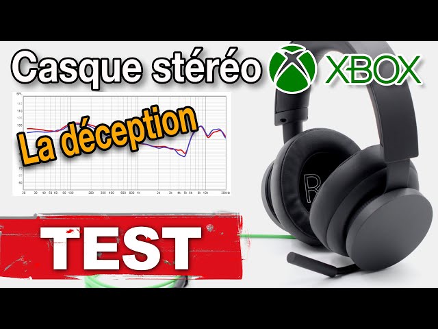 Test du Casque Stéréo Xbox Series. 