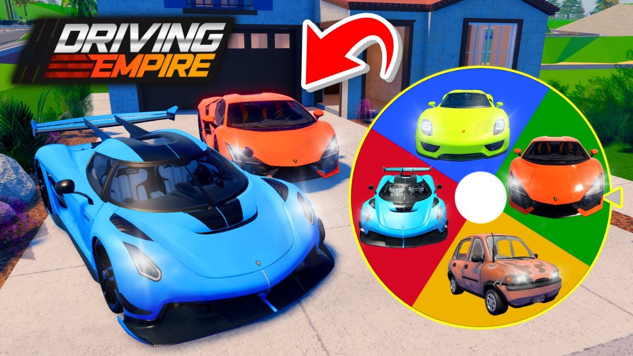 Driving Empire But A WHEELSPIN Builds Our Garages!
