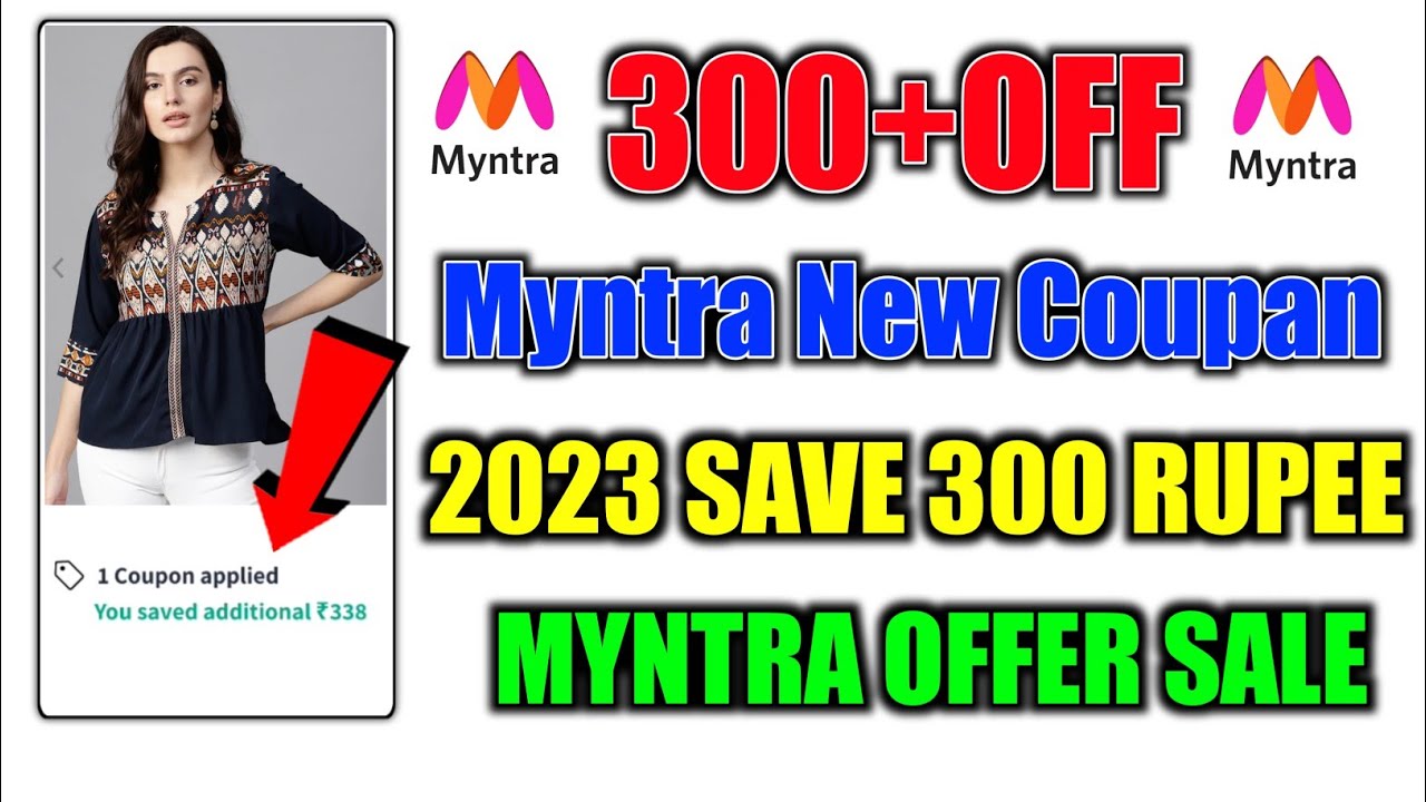 Myntra300 Promo Code Kaise Use Kare 100Discount Myntra Coupon Kaise