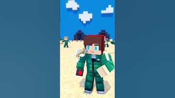 Squid Game - Minecraft Animation | #minecraft #minecraftanimation #squidgame #minecraftrealistic