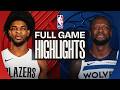 TRAIL BLAZERS At TIMBERWOLVES FULL GAME HIGHLIGHTS February 11 2026