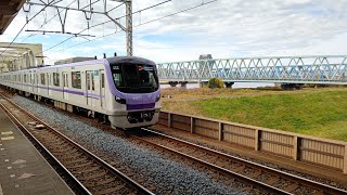 東京メトロ18000系 急行 南栗橋行 小菅通過