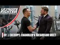 The ultimate fighter excerpt conor mcgregor meets michael chandler at the gym  espn mma