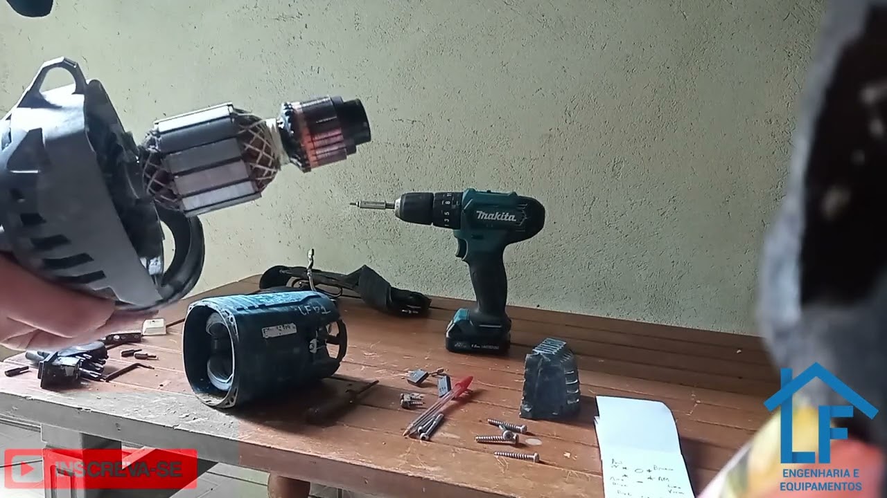 Manutenção vibrador de concreto Bosch GVC 22 EX