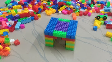 Satisfying Diy Stool ASMR /building blocks | block game |  lego building blocks #asmr#buildingblocks