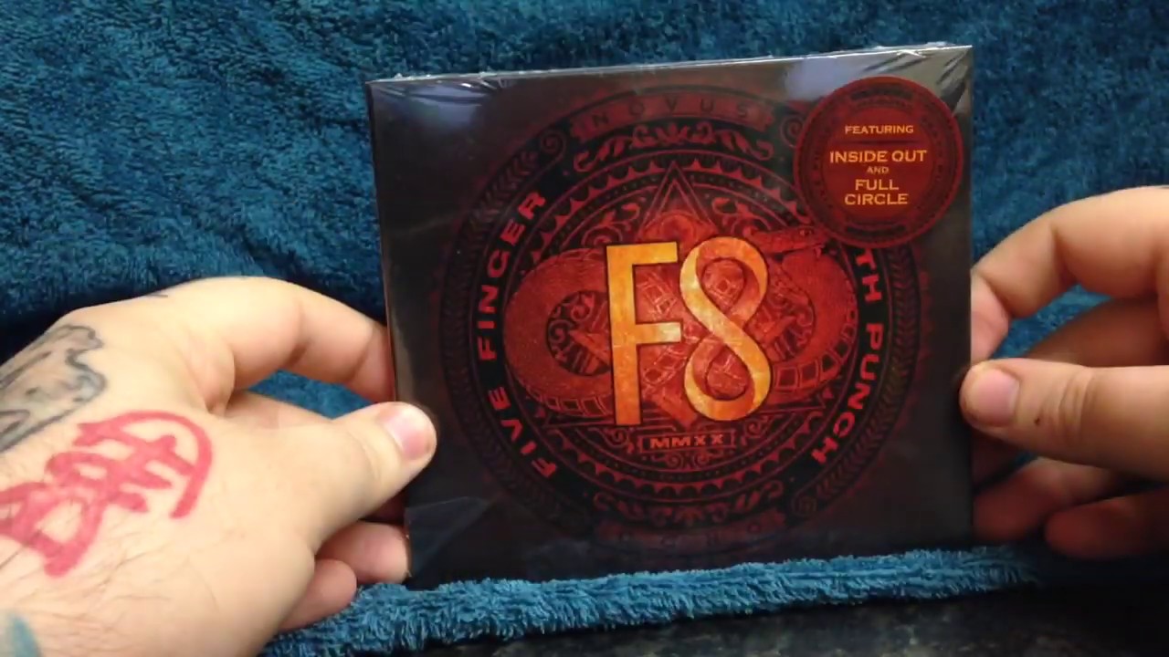Five Finger Death Punch F8 Cd Unboxing New Album 2020 Youtube