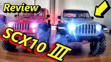 Axial SCX10Ⅲ Open Review and Comparison with SCX10Ⅱ