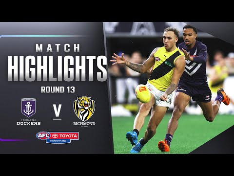 Fremantle v Richmond Highlights | Round 13, 2023 | AFL