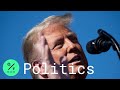 Trump Says Californians Can't Eat Without a Special Mask