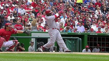 CIN@WSH: Phillips singles in two to open the scoring