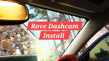 How to Install: ROVE R2 4K Dual Channel DashCam
