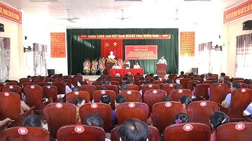 Đảng ủy xã Tân phúc tổ chức quán triệt, triển khai, thực hiện Nghị quyết