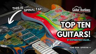 Top 10 Guitars by estimated value ! | June 2026 Guitar Auction Update | Episode 4