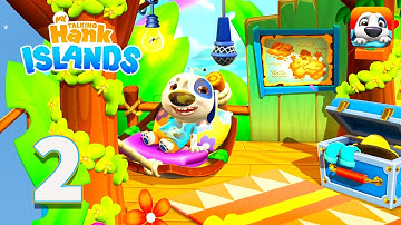 My Talking Hank: Islands Gameplay Walkthrough Part 2 - FHD Full Screen (Android/iOS)