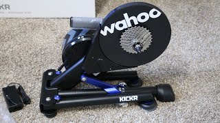 Wahoo KICKR Smart Trainer V5 - Unboxing & Initial Setup - 2021 Santa Cruz Stigmata
