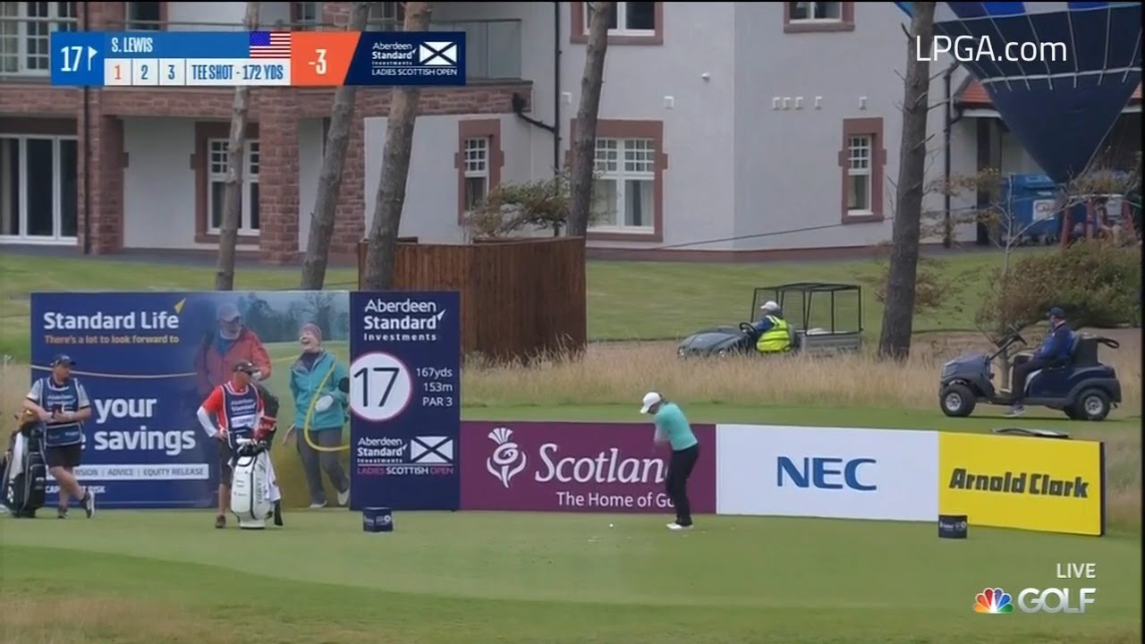 Stacy Lewis Second Round Highlights at the Ladies Scottish Open