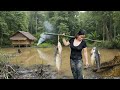 TIME LAPSE : Female CEO builds a farm in the forest alone | 1 year living off the grid.
