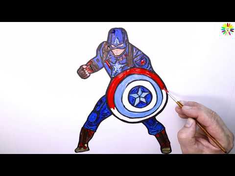 Video: Кантип өз колуңуз менен Капитан Америка калканын жасаңыз