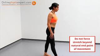 Improve Lower Back Flexion Mobility With Lumbar Flexion In Step Standing