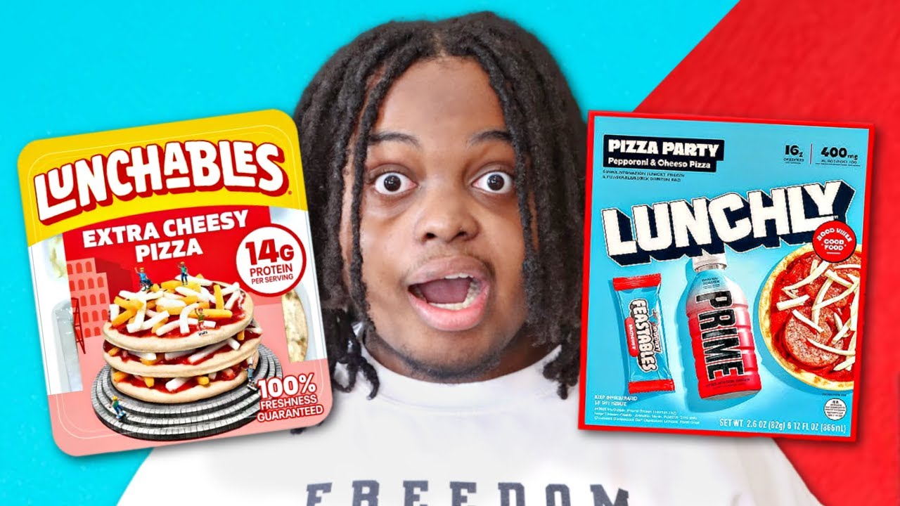 Lunchly vs Lunchables TASTE TEST - YouTube