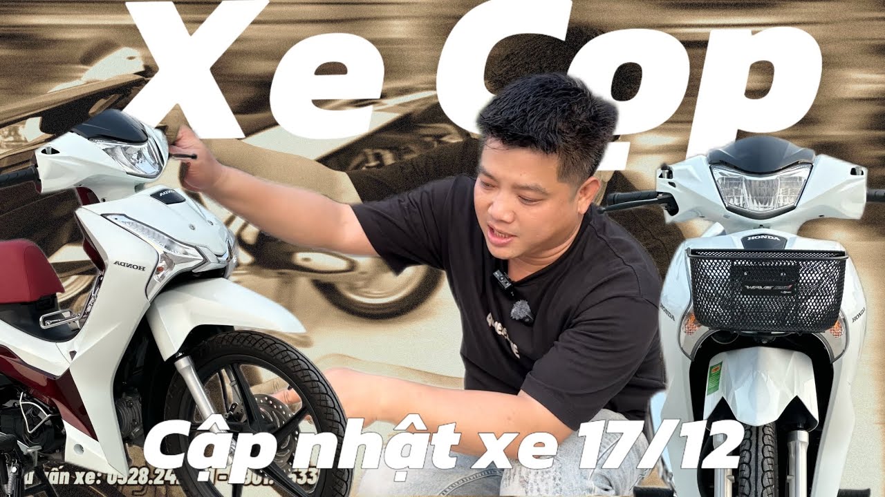 ÔNG CỌP VỀ - CÁC MẪU WAVE I - CLICK THÁI SIÊU LƯỚT XEM THÔI ĐÃ MÊ TỪ CÁI NHÌN ĐẦU TIÊN. XE VỀ 17/12.