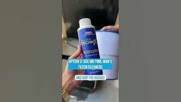 3 Easy Ways to Clean Your Filter Cartridge 🧽💧 | DIY Pool Maintenance #shorts