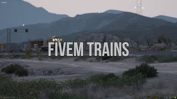TRAINS IN FIVEM | WORKING WITH ONESYNC | ESX and Standalone | ScriptsM